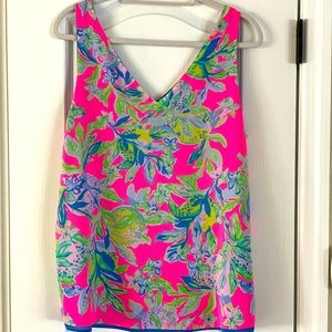Lilly Pulitzer blouse.